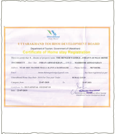 Uttarakhand-Tourism-Certificate
